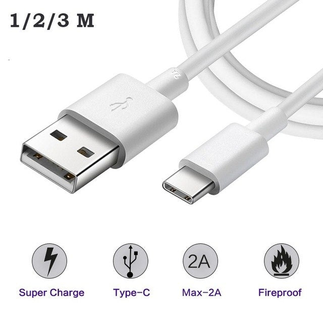 Câble de données de chargement USB-A vers USB-C Câble de données de chargement USB-A vers USB-C